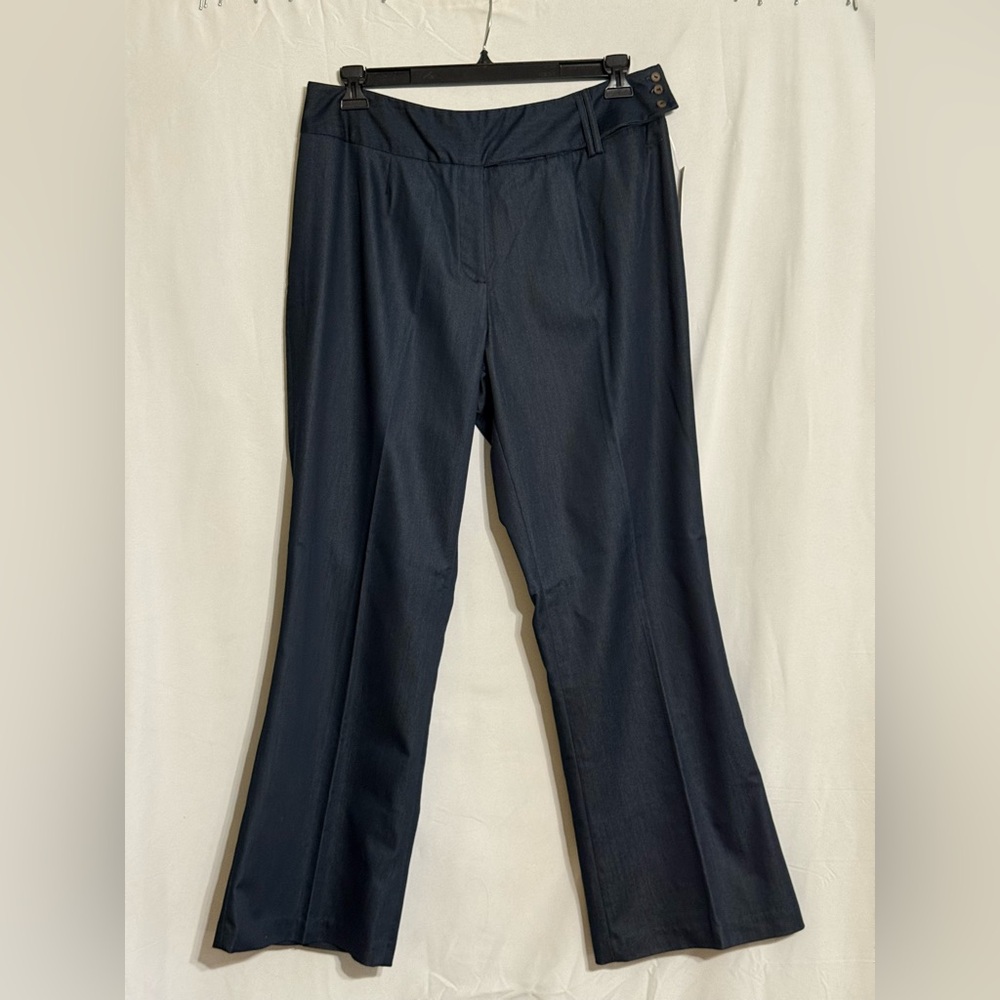 NWT Pantology Black Women's Trousers Size 14W